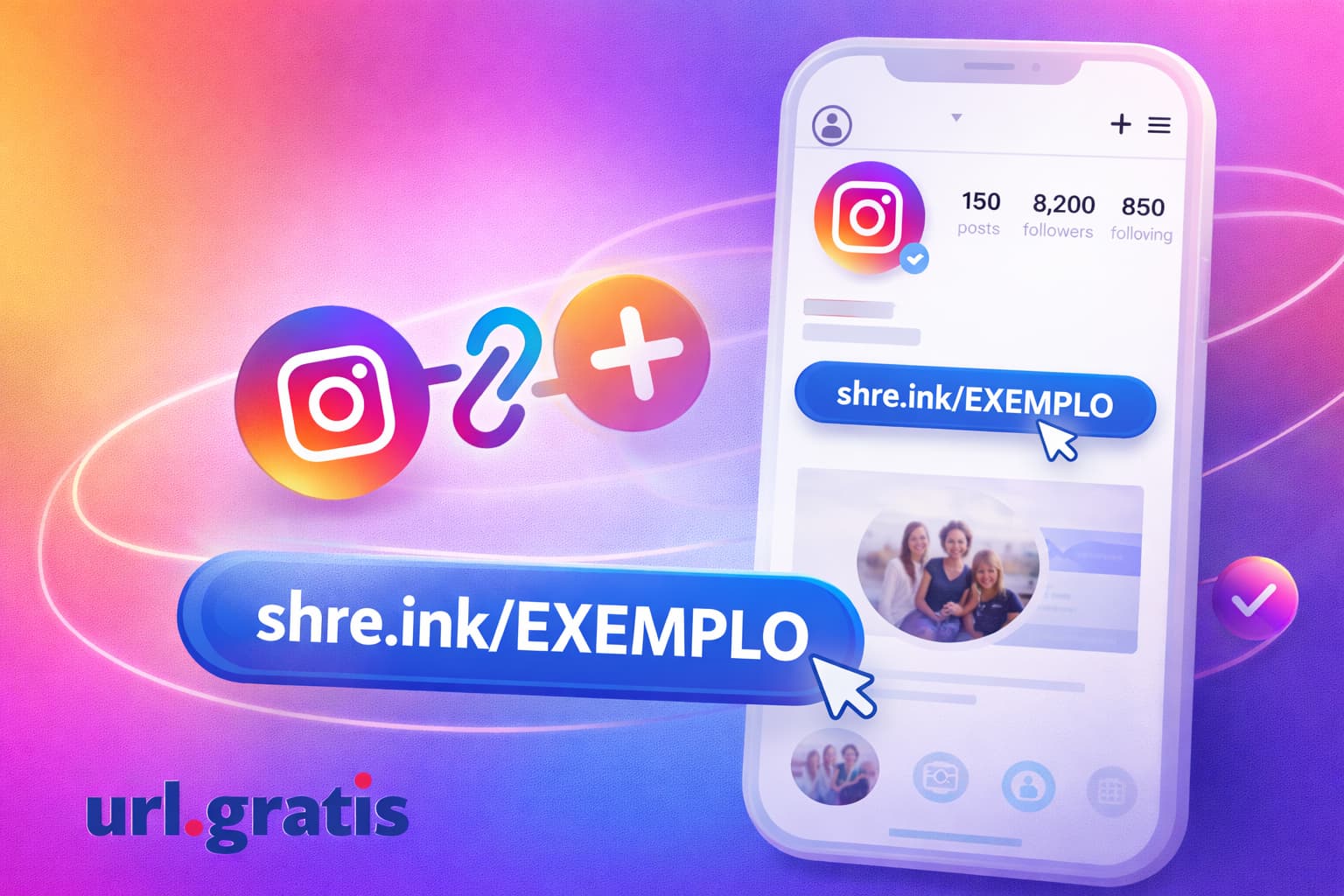 Encurtador de Link Instagram | URL Grátis